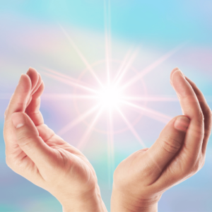 energy healing with hands