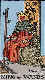The King of Wands Yes or No in Tarot