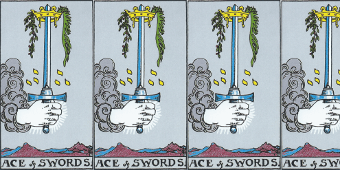The Ace of Swords as Feelings
