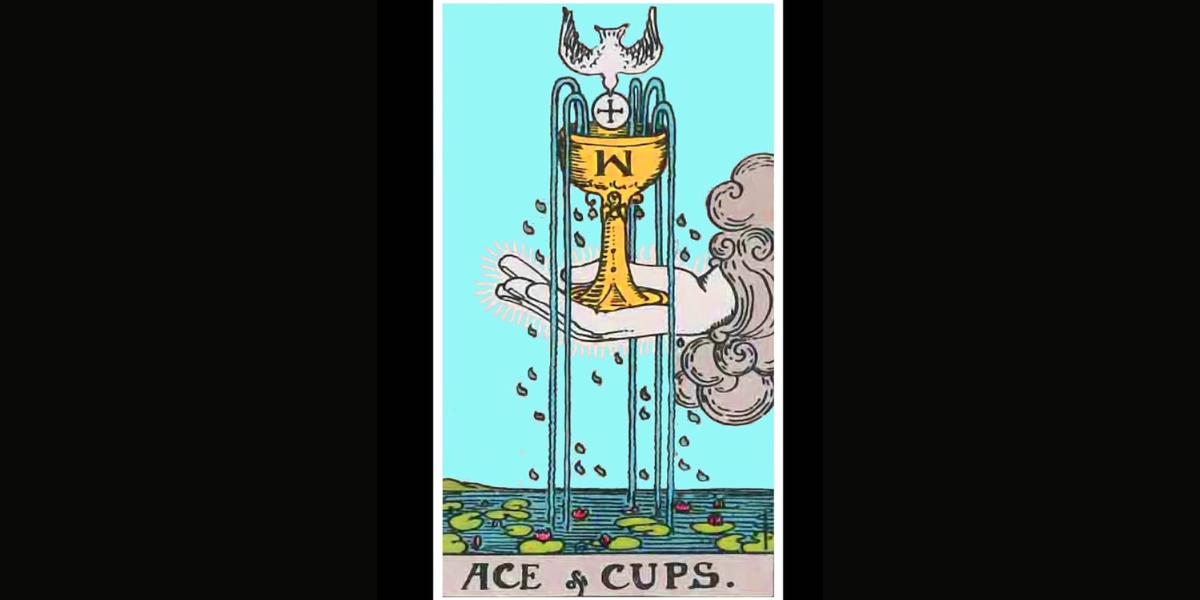 ace of cups and lovers as feelings